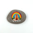 Rainbow Golden Retriever Personalised Pebble